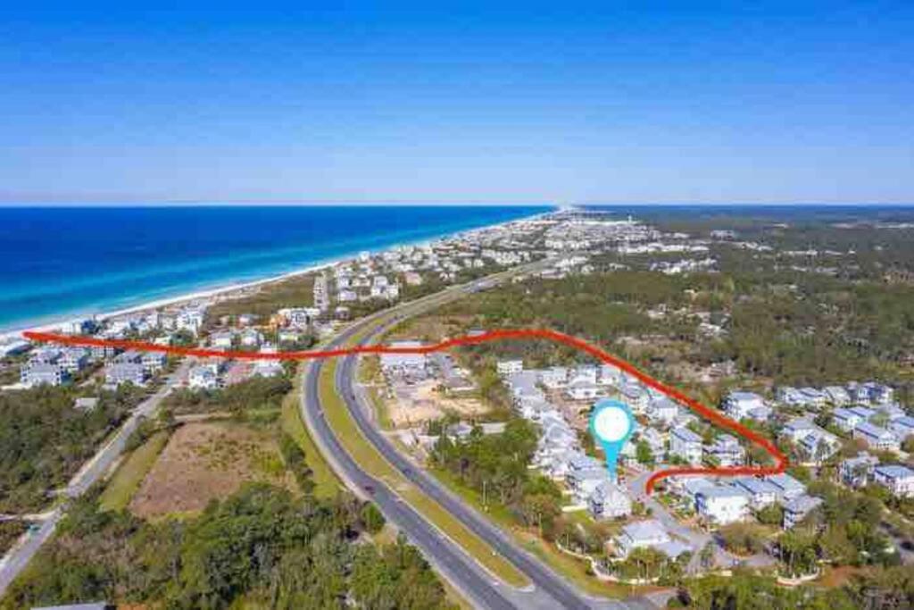 30A Coastal Home Walk To Beach, Lake & Pool Inlet Beach Exterior foto
